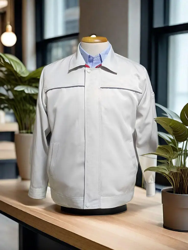 

New Busin Manager Jaet for Men And Women BYD Cany Embroidered Outerwear Stand Fit Long Sve Warm for Autumn And ...