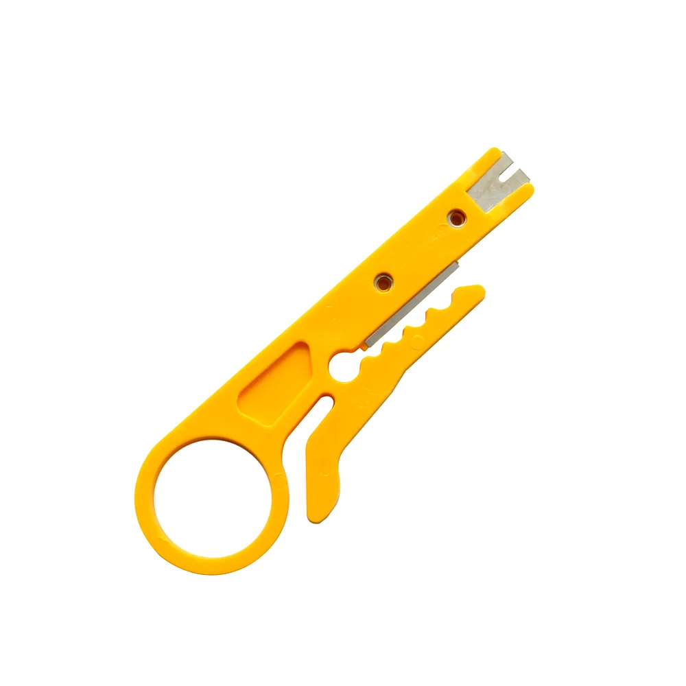 1PC Mini Pocket สายไฟพกพา Stripper มีดคีม Crimper Crimping Tool สายตัดลวดตัด Crimpatrice เครื่องมืออะไหล่