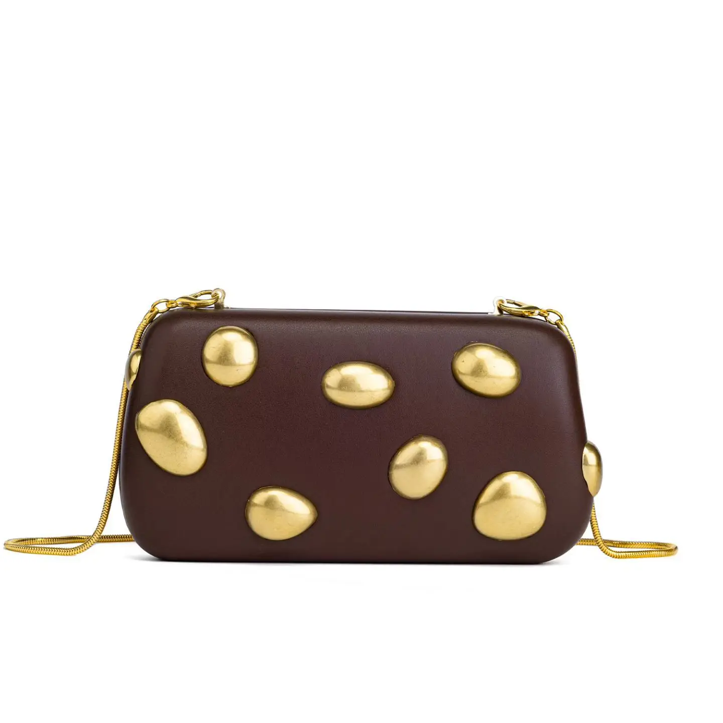 Spot Niche Box Women's Banquet Fashionable Versatile Small Square Bag Simple Dinner Bag Rhinestone Purse Bolso Diseñador De Lujo - view 2