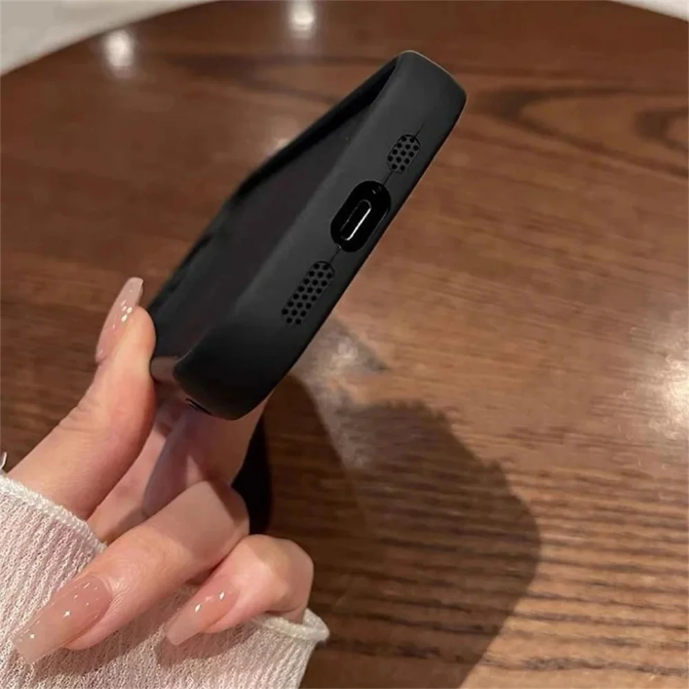 Luxury silicone Camera protection Phone Case For iPhone 11 12 13 14 15 16 Pro Max Plus mini XR XS 7 8Plus Shockproof Bumper case - náhled 4