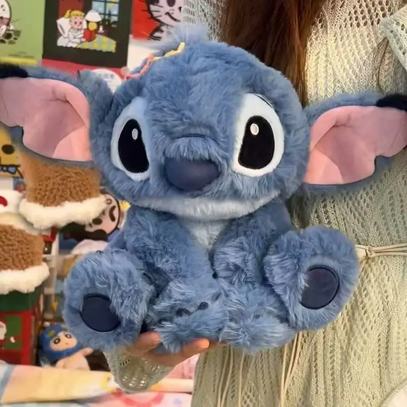 

Новая оригинальная плюшевая игрушка Disney Stitch, аниме Лило и Стич, мягкие игрушки, кавайный мультфильм, милая плюшевая кукла, аниме-игрушки, подарок на день рождения