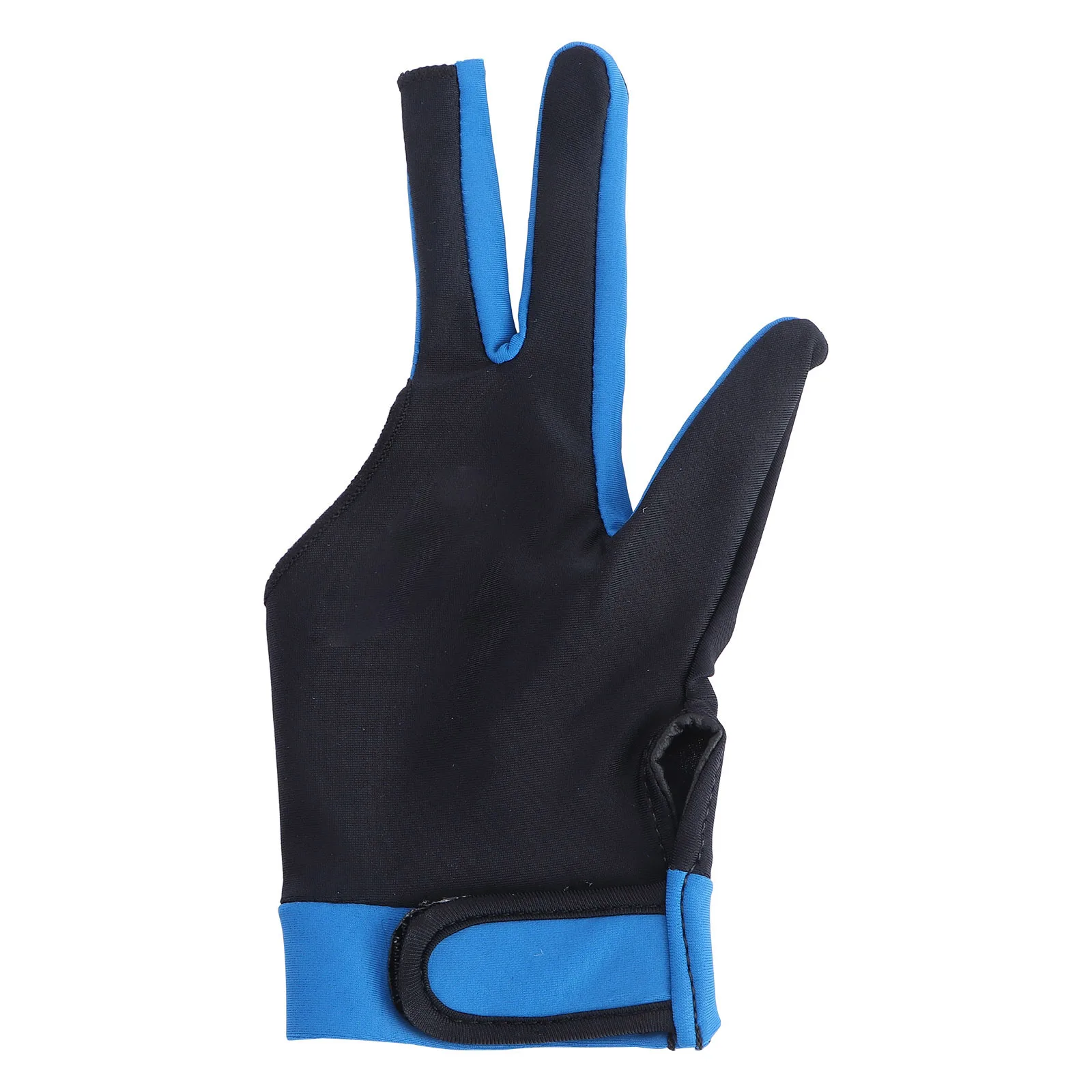 

Billiards Gloves Three-Finger Pool Table Tennis Blue Men Women Lightweight Durable Microfiber Comfortable Protection Warm