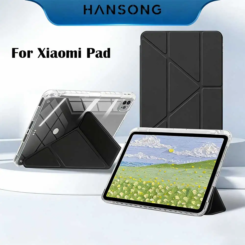 For Mi Pad Case for Xiaomi Mi Pad 7&7 Pro 11.2 in Pad 6S Pro 12.4in Case for Mi Pad 6 & 6 Pro 11 in with Awake / Sleep Cover