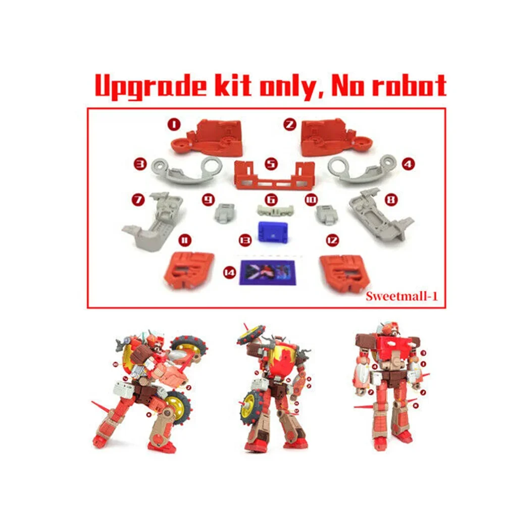 (In Stock)  Armor Weapon Wheels Filler Upgrade Kit for Transformation SS86 Action Figure Wreck-Gar Multiple Options Accessories