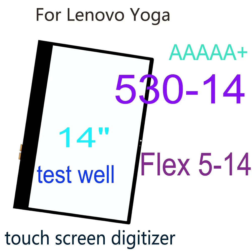 

14" Touch Digitizer For Lenovo Flex 5-14 Touch Screen Glass Panel Flex 6 14 AR PAD Glass Digitizer