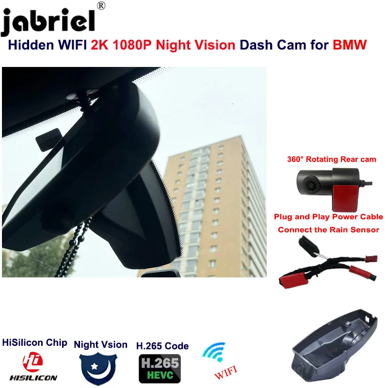 2K 1440P Wifi Car D…