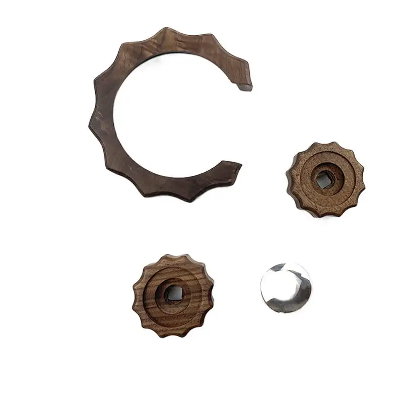 Para gemilai 3145 máquina de café especial atualizado e modificado kit purificador a vapor madeira nogueira