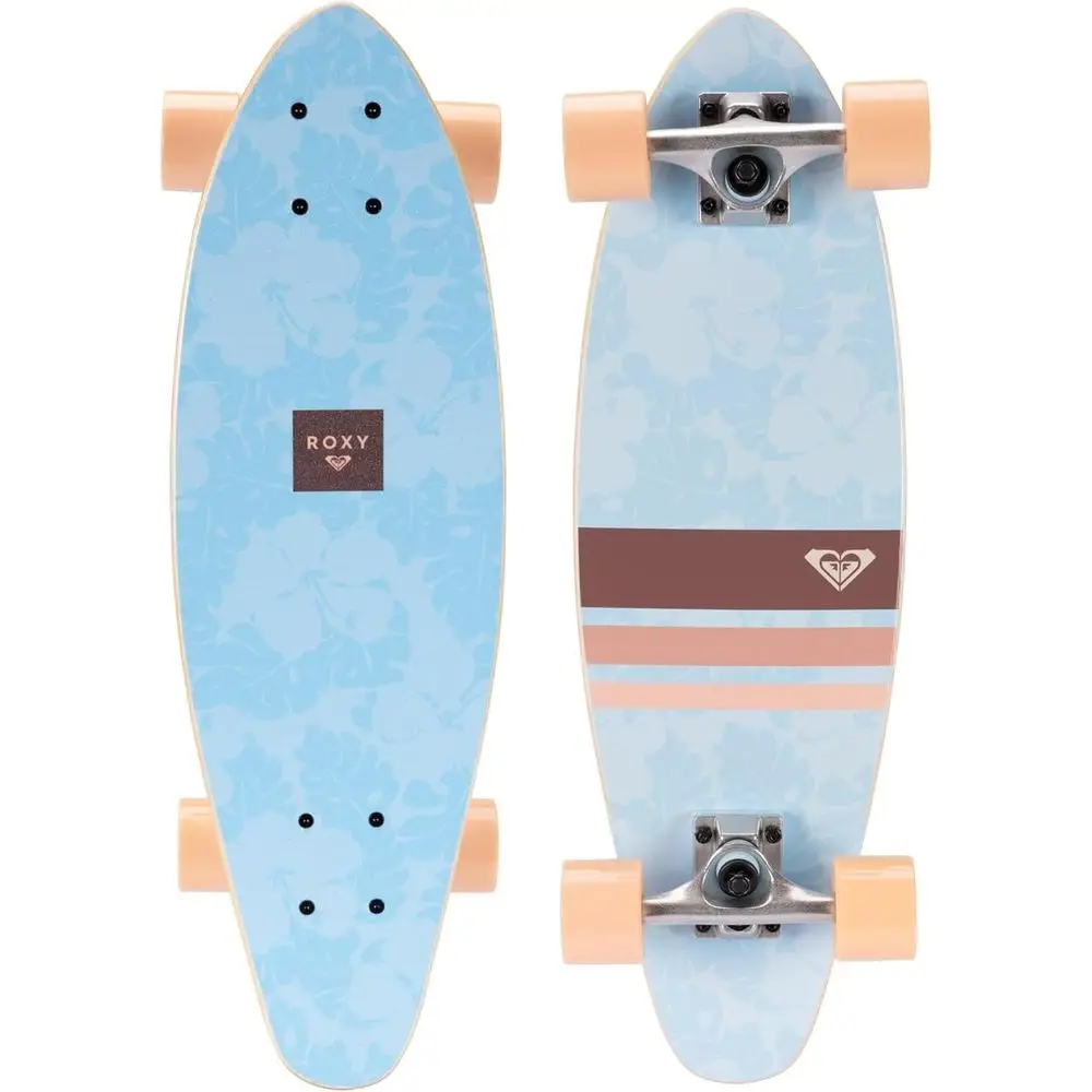 

Youth Pintail Cruiser Skateboard for Ages 6-12, 7-Ply Deck, 60mm Soft Wheels, ABEC 3 Bearings