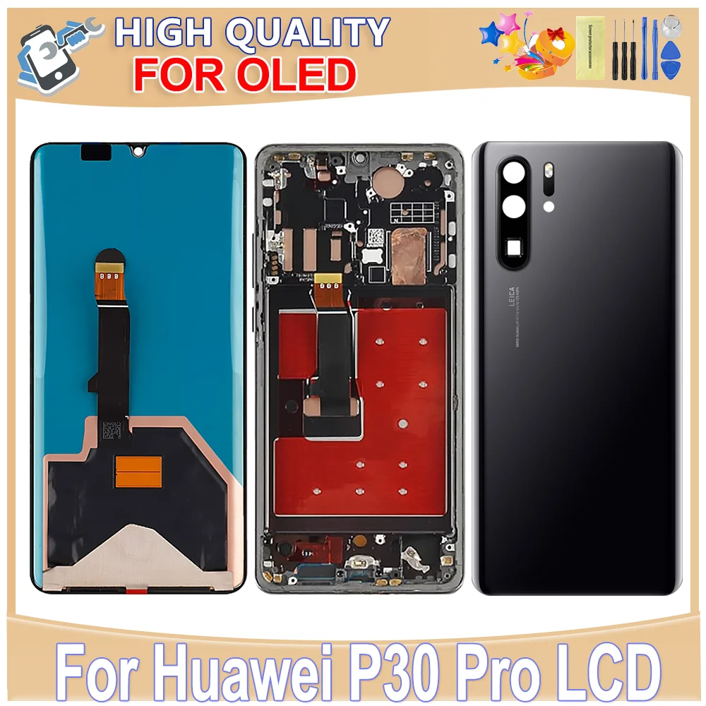 647''oled-for-huawei-p30-pro-vog-l29-l09-al00-l04-al10-hw-02l-lcd-display-touch-screen-digitizer-assembly-replacement