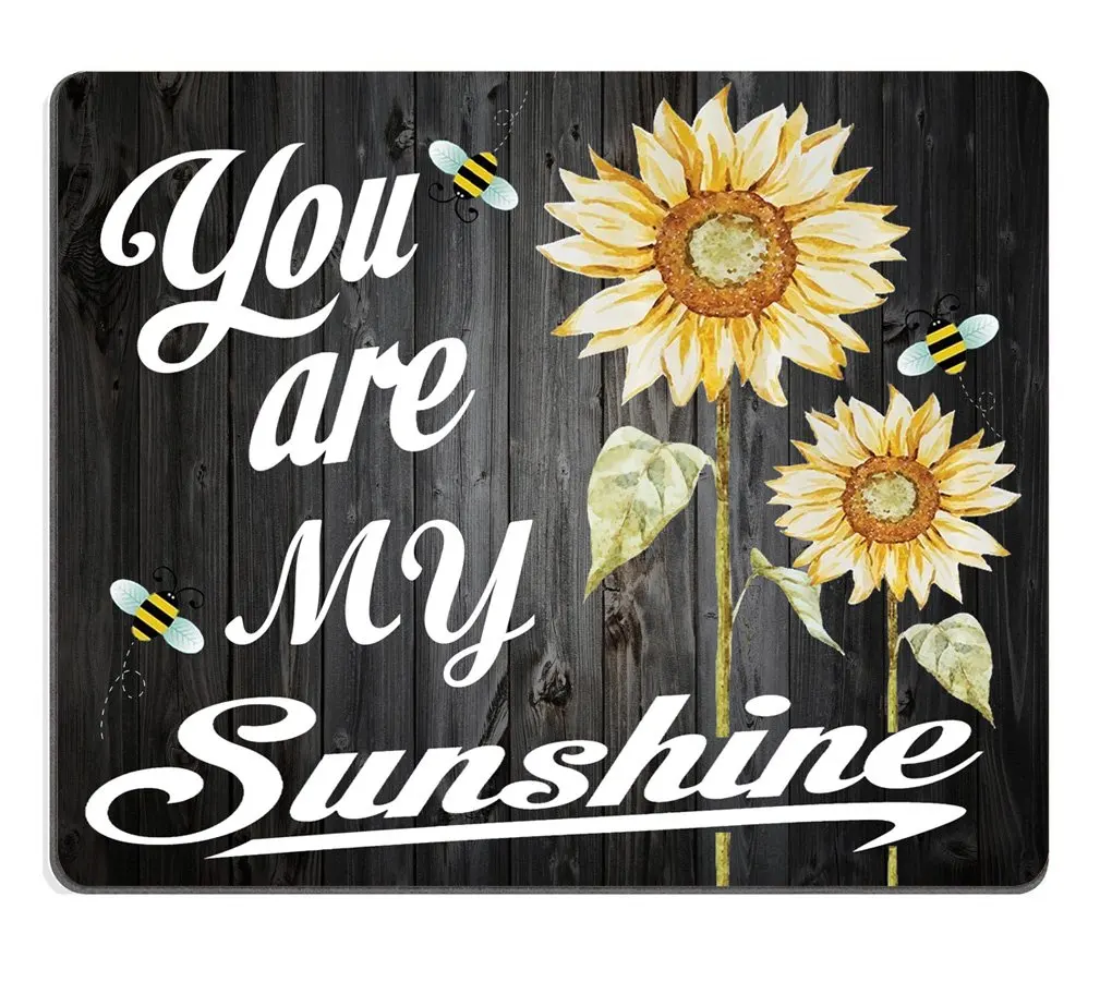 

High Quality Retro Flowers Plants Printing Gaming Mousepad Gamer Mouse Mat Keyboard Mats Desk Pad Mousepads 22x18cm For Computer