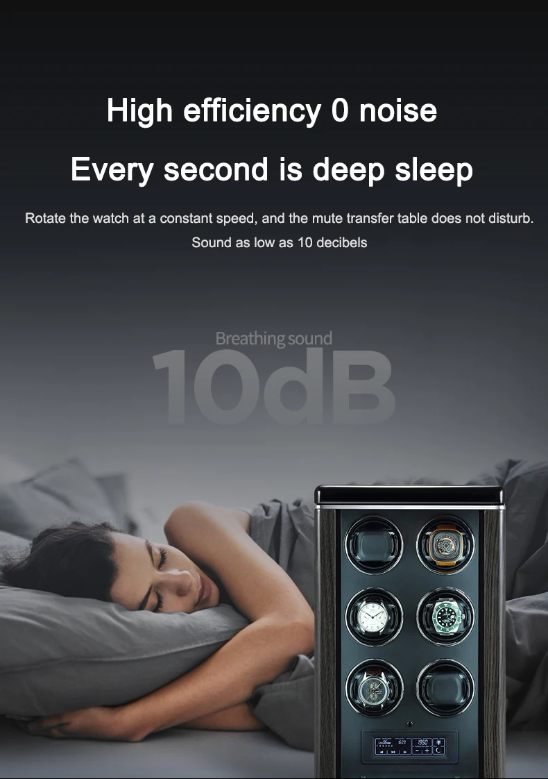 Luxury Automatic Watch Winder Cabinet