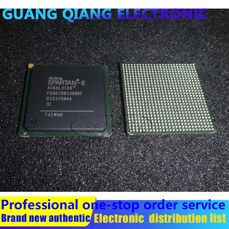 

1 шт XC6SLX100-3FGG676I IC FPGA 480 I/O 676FBGA