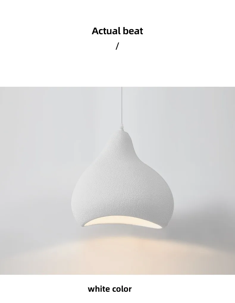Nordic Wabi Sabi E27 LED Pendant