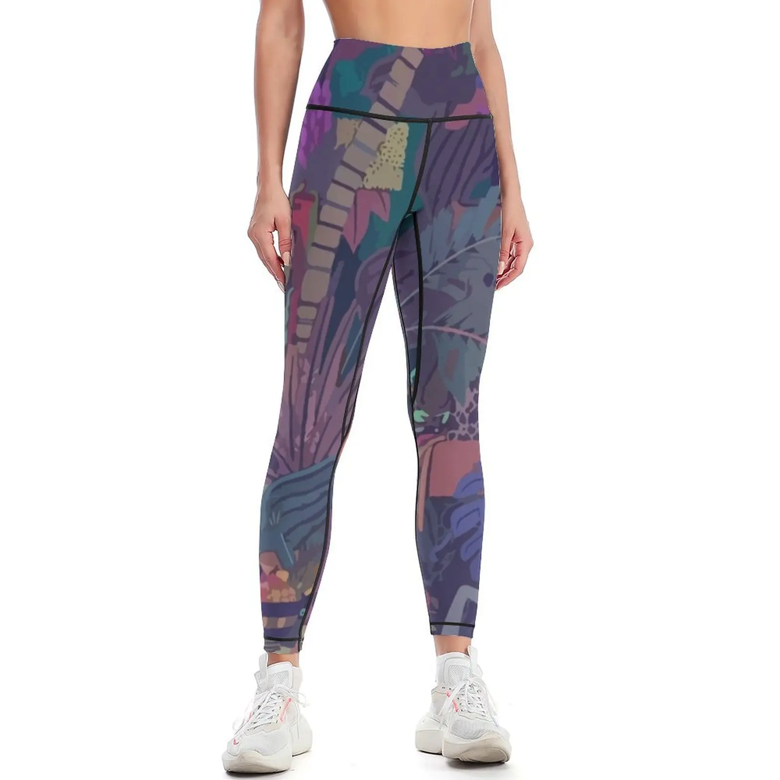 

GLASS ANIMALS // ZABA Leggings Leginsy push up sportswear for gym Women's sportswear Womens Leggings