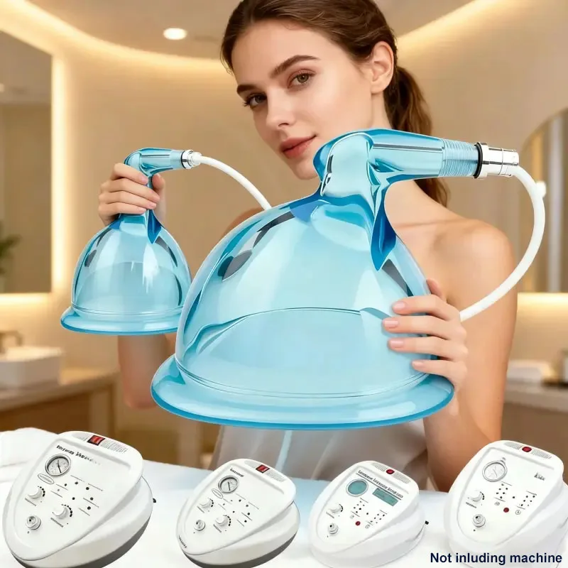 Vacuum Therapy Butt Lift Cups Non Surgical BBL Hip Enhancement Colombian Gluteal Enlargement Large Suction Machine Cups Home Use