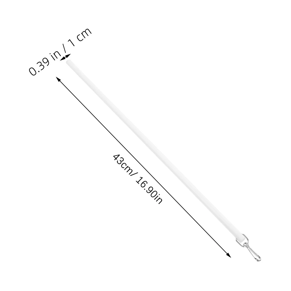 

4Pcs Curtain Pull Wand Sturdy Rust-Resistant Sliding Rod for Heavy Drapes Blinds Window Curtain Opener