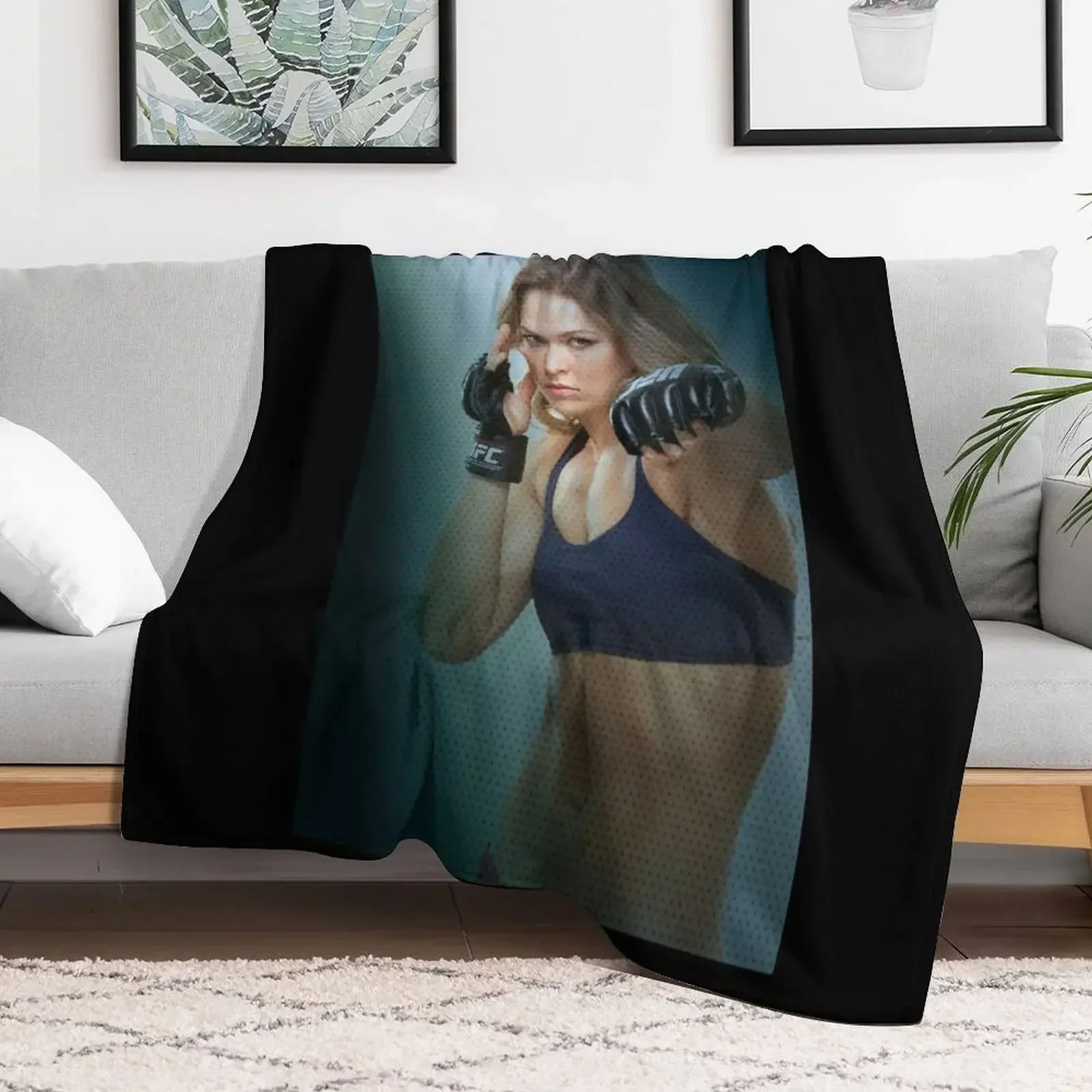 

Ronda Rousey Throw Blanket Blankets For Bed Bed Sofa Summer Blankets