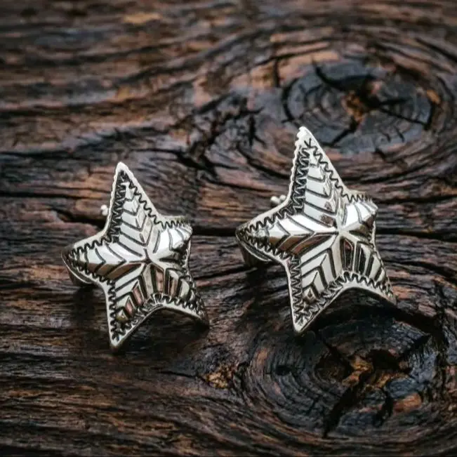 

S925 Sterling Silver Ring Personalized Fashion Punk Hip Hop Index Finger Five pointed Star Ring Men's and Women's Trendy Jewelry
