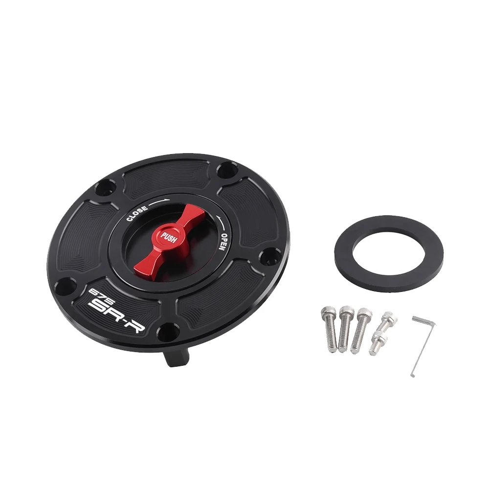 For CF675SRR 675SS 675 SR Motorcycle Quick Release Caps Cover Keyless CNC aluminum Fuel Tank Cap Oil Tank Fuel Caps Cover Parts