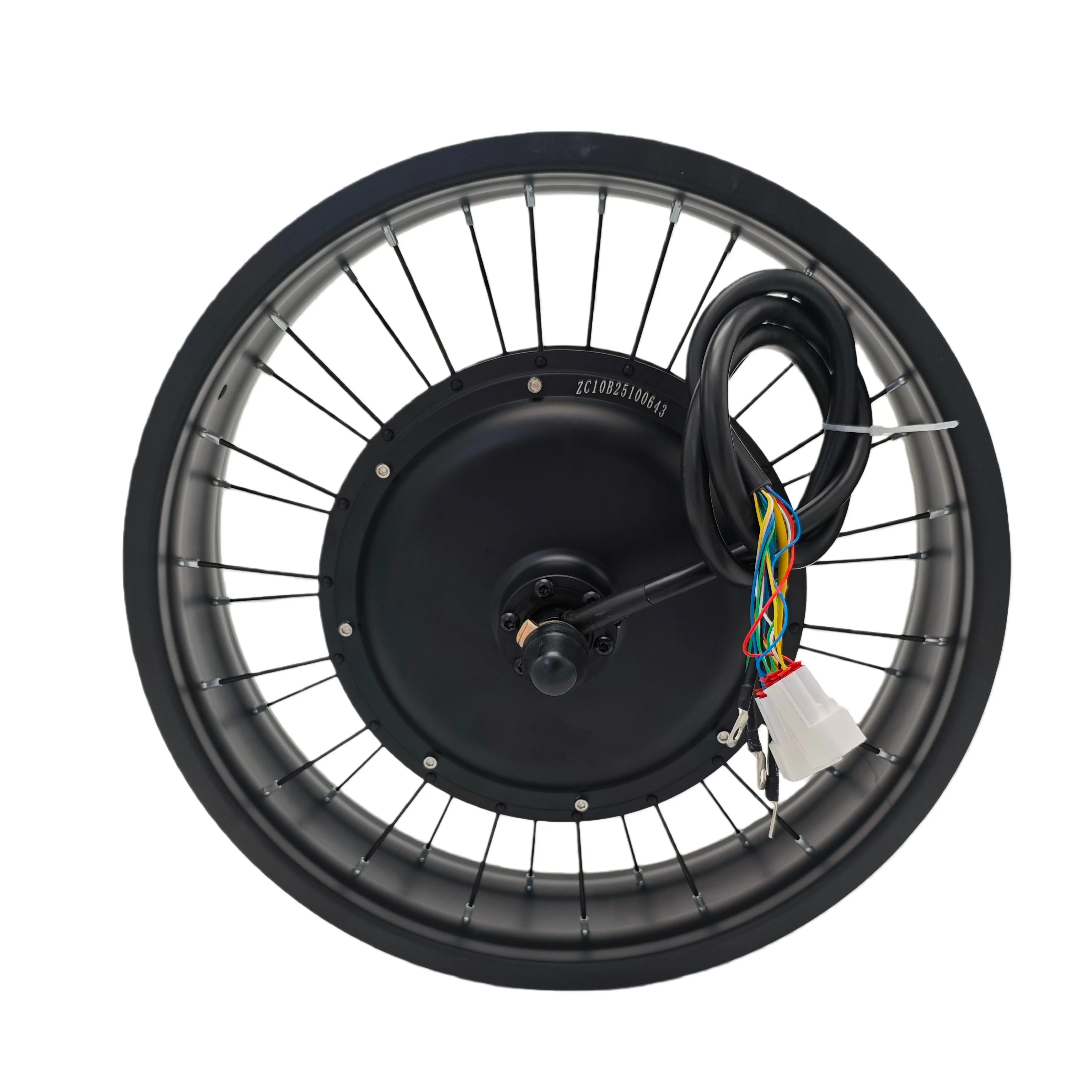 

Бесщеточный безредукторный мотор-колесо для фэтбайка 48В/52В/60В/72В 5000Вт, 20/24/26*4.0 дюймов, вылет оси 175мм/190мм, ТОЛЬКО ЗАДНЕЕ КОЛЕСО