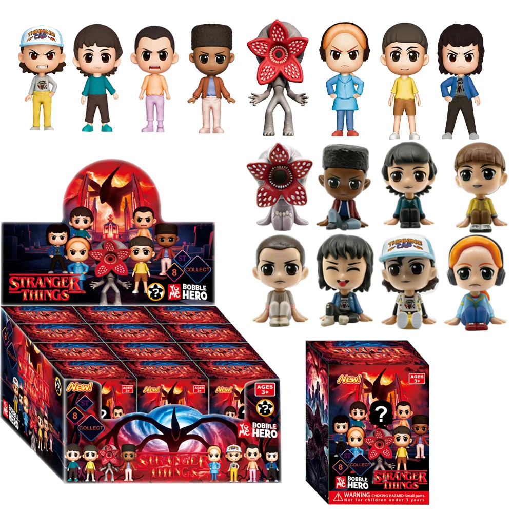 

2026 Stranger ELEVEN Demogorgon DUSTIN Barb Steve Robin Toy Figure Pocket Things Model Toyschildren's toys ﻿
