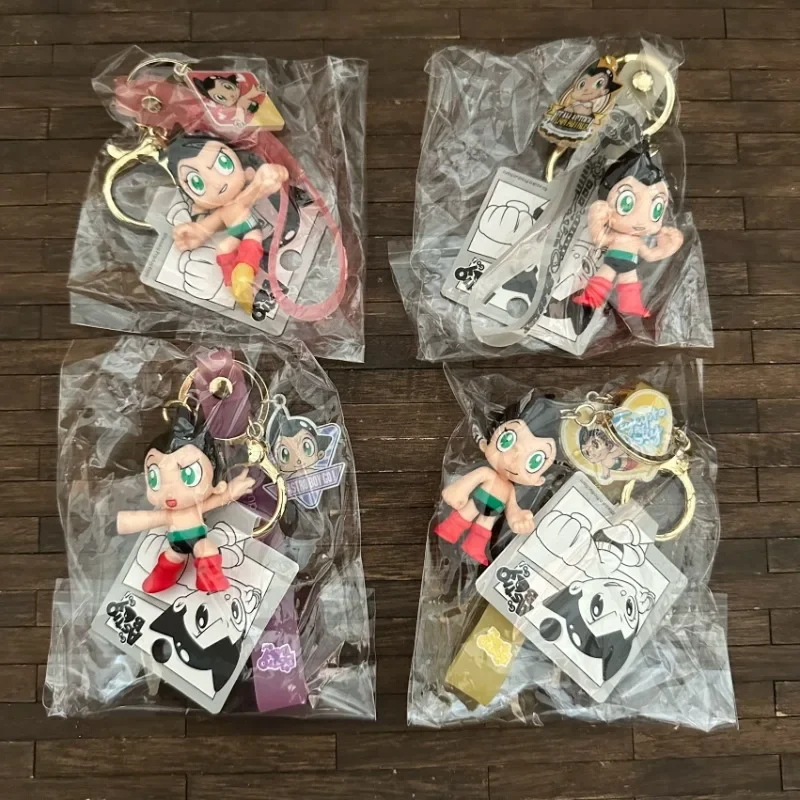 

Genuine Cartoon Anime Astroboy Key Chain Figure Doll Model Pendant Toys Collection Ornaments Knapsack Decoration Kids Gifts