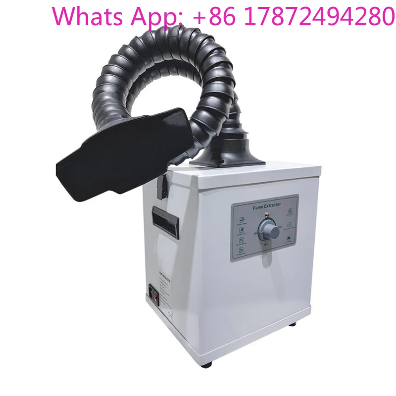 0528Cleanroom Single Arm Fume Extractor Smoke Purifying Filter,Soldering Welding Collector Air Filters