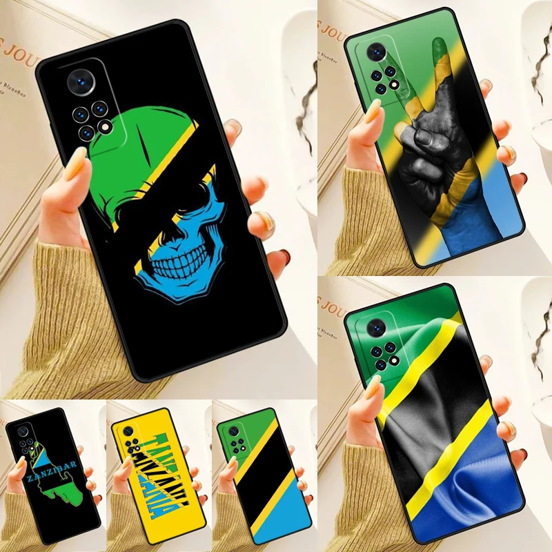 Tanzania Flag Case For Samsung Galaxy S24 Plus S23 S20 S21FE Lite S22 Ultra Note 20 S8 S9 S10 Phone Coque