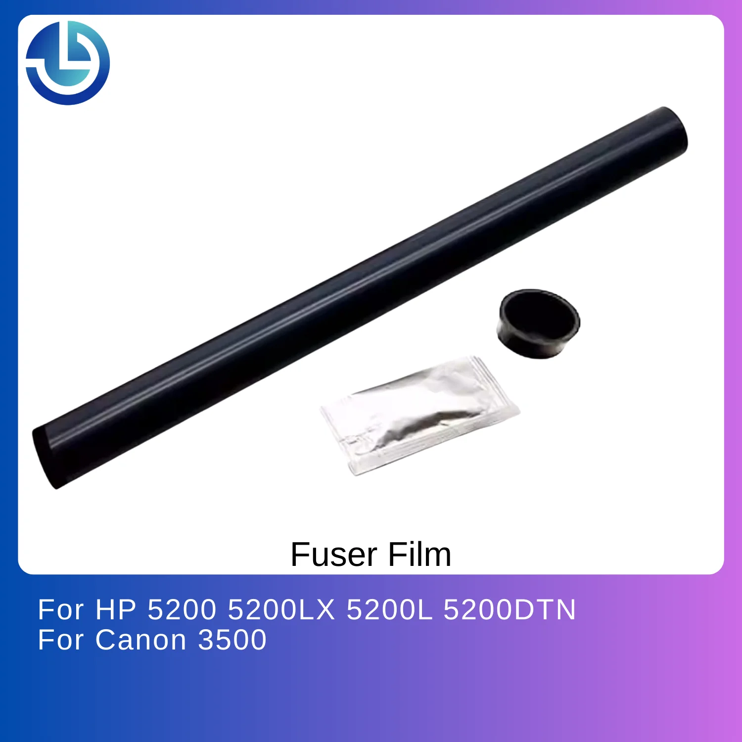 

Термопленка для HP 5200, 5200LX, 5200L, 5200DTN; нагревательная пленка для Canon 3500