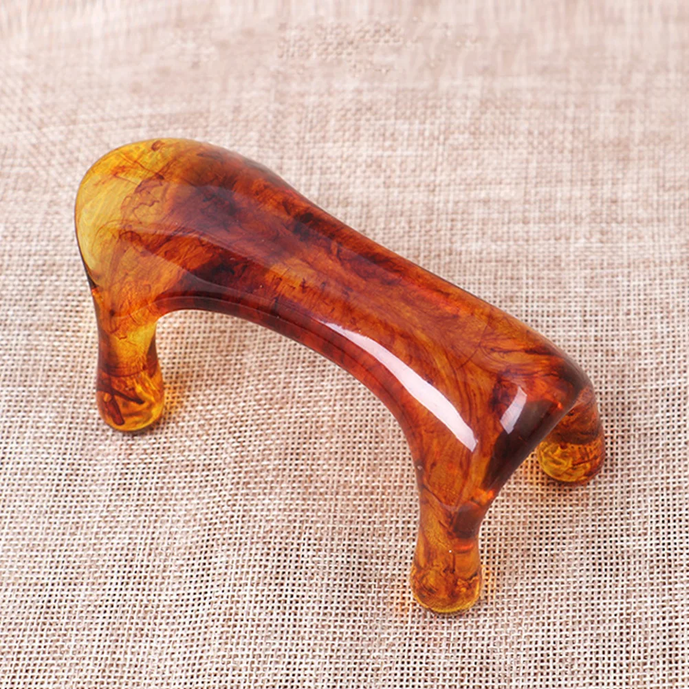 

Handheld Resin Massager for Face Neck and Back Multi-Functional Massage Tool for Skin Care and Body Health Reusable Beauty