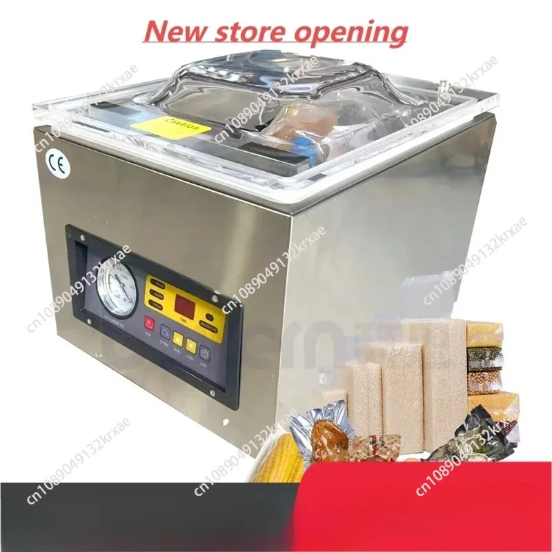 

Промышленная бытовая однокамерная вакуумная упаковочная машина для пищевых продуктов, мяса, фруктов и овощей, вакуумные упаковочные машины