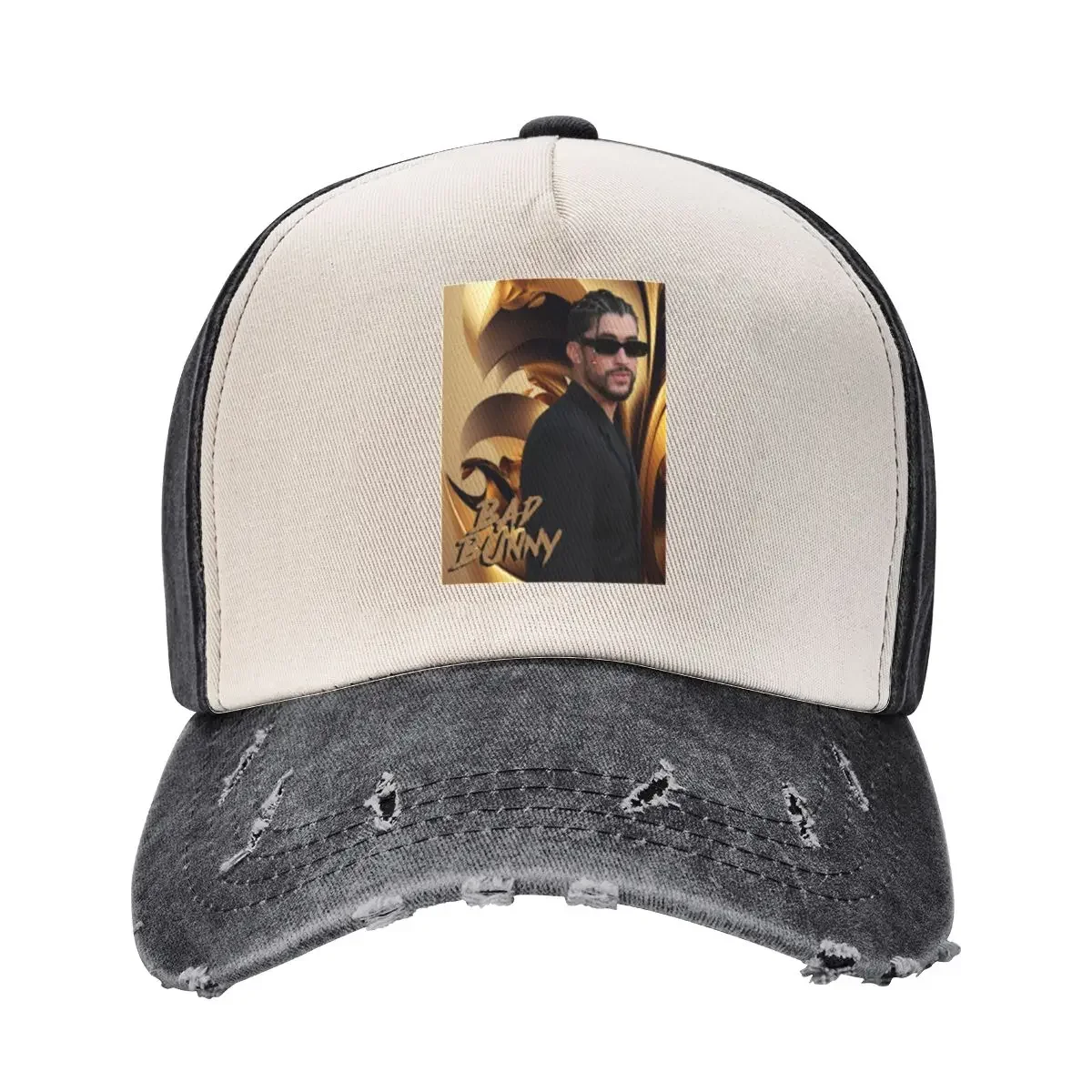 

Bad Bunny Baseball Cap Hip Hop Anime Hat tactical cap Sun Hats For Women Men's