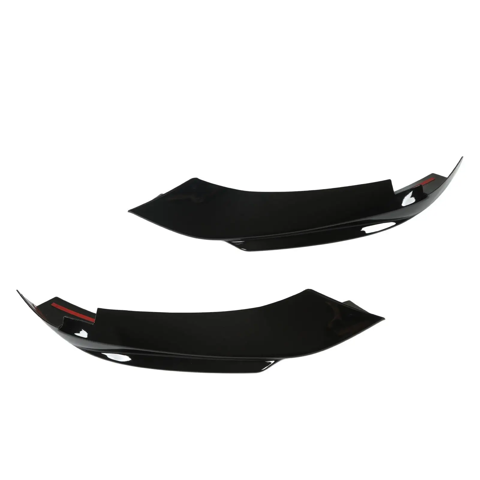 2 pz auto paraurti anteriore diffusore Spoiler Splitter nero lucido sinistro destro per BMW serie 4 F32 F33 F36 M Sport 2014-2020 strumento