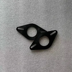 2pcs Universal car tweeter high Speaker horn mount Adapter Plates staffa Ring mat per subaru toyota kia Hyundai accessori