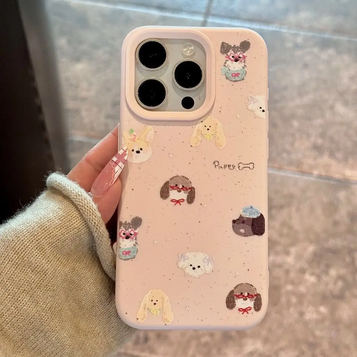 SEIRASSIM cartoon dog cute phone case for iphone 16 pro max 15 14 plus 13 11 12 silicone back cover for iphone xsmax xr x bumper