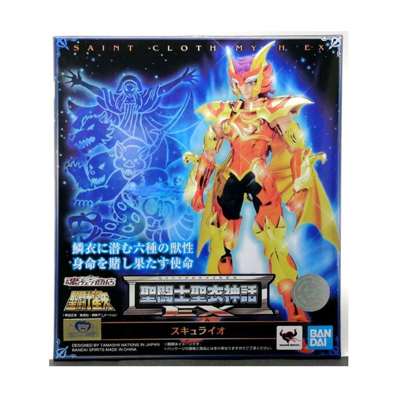 In Stock BANDAI Saint Cloth Myth EX Saint Seiya Anime Character Model Toy Figure Gift Collection