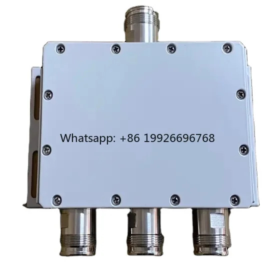 Maniron High Power 300W 600-4200MHz 3 Way Inline Power Splitter with Low PIM -160dBc for IBS