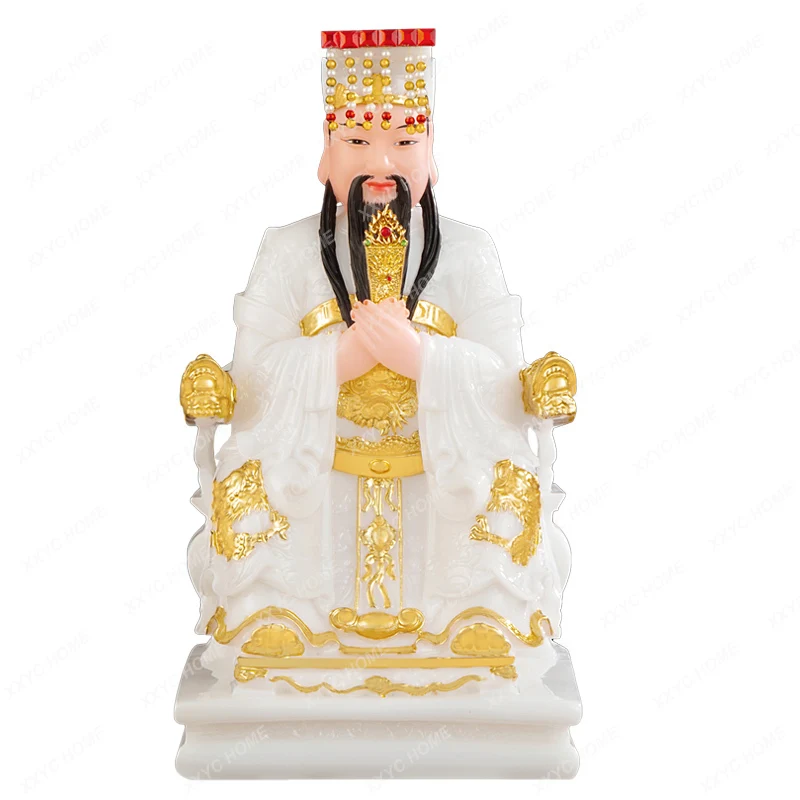 Jade Emperor and Godess of Heaven Statue Home Shop Decoration Yaochi Golden Mother Tiangong Queen Mother Jade Emperor Buddha