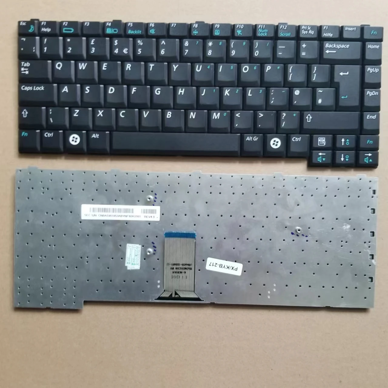 

New For Samsung R40 Series UK Laptop Keyboard Black