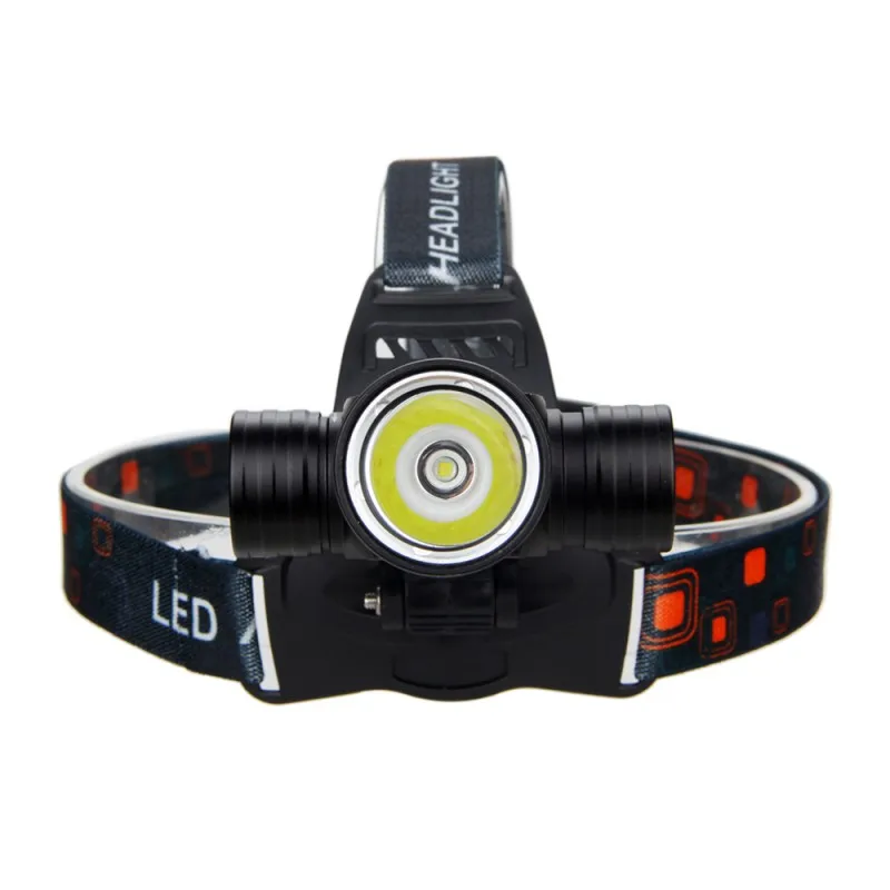 Lampu Depan Menyelam Super 100 Meter Lampu Depan Bawah Air Led Lampu Senter Kepala Scuba 18650 Lampu IPX8 Lampu Menyelam Tahan Air