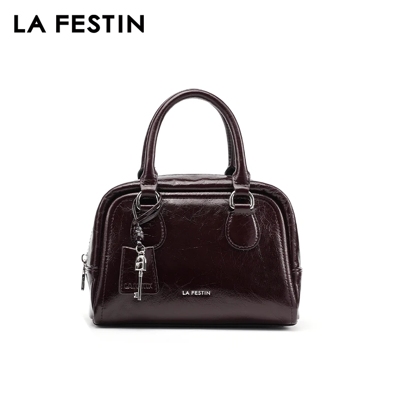 LA FESTIN Original Brand Handbag Women Popular Shoulder Bag Designer Boston Bag Luxury Bag Square Bag Lady Crossbody Bag