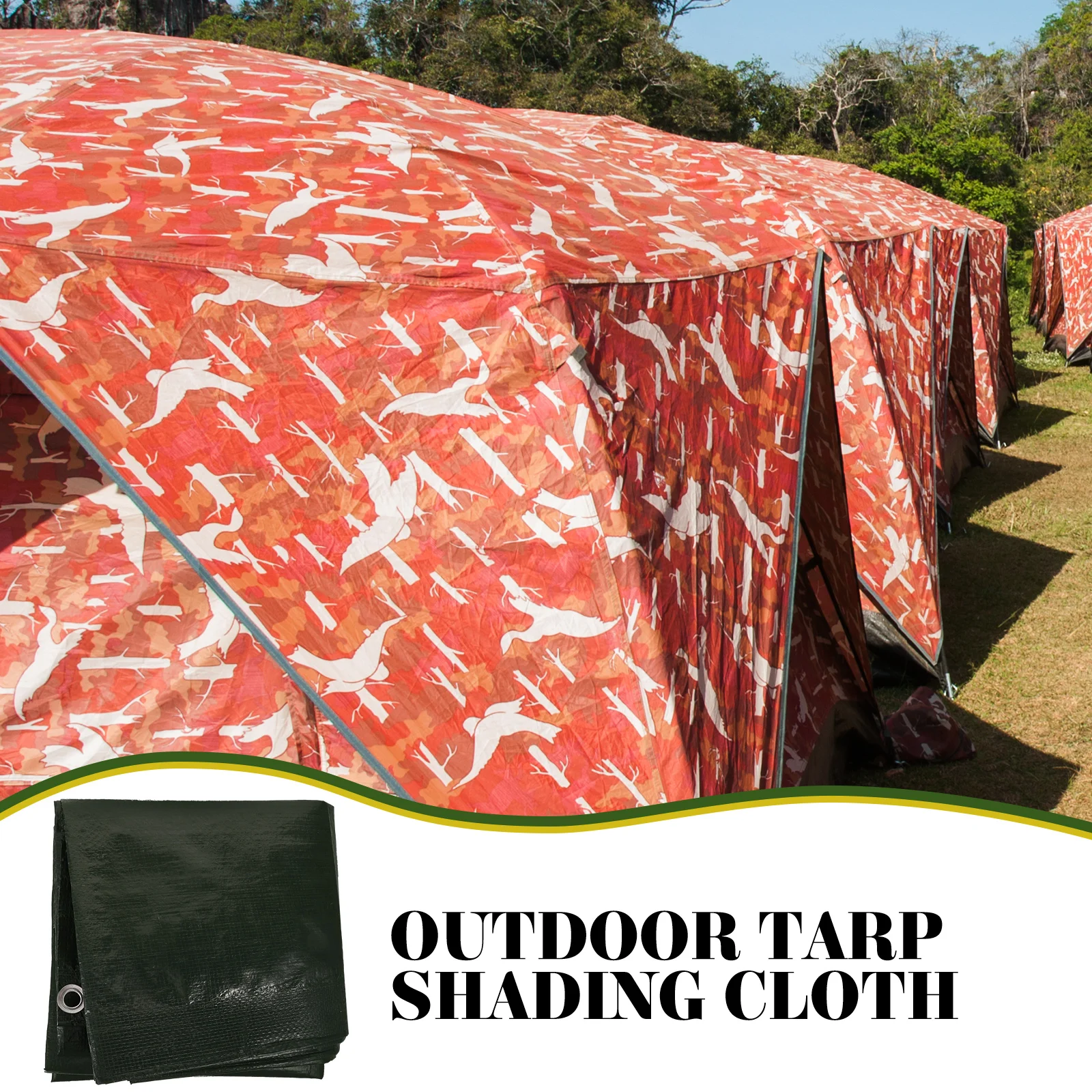 

Sun Outdoor Shading Cloth Shade Tarp Pe Heavy Duty Outdoor Shading Cloth For Lawn Patio Car Plant Vehicle