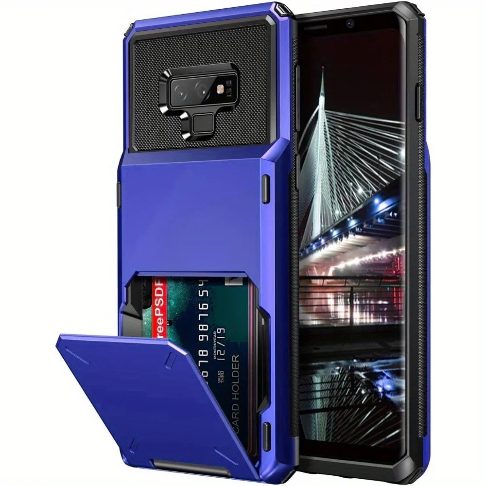 For Samsung Galaxy Note 9 8 Wallet 4-Card Slots Credit Case For Galaxy Note9 SM-N960F Note8 N950 Case Funda Coque