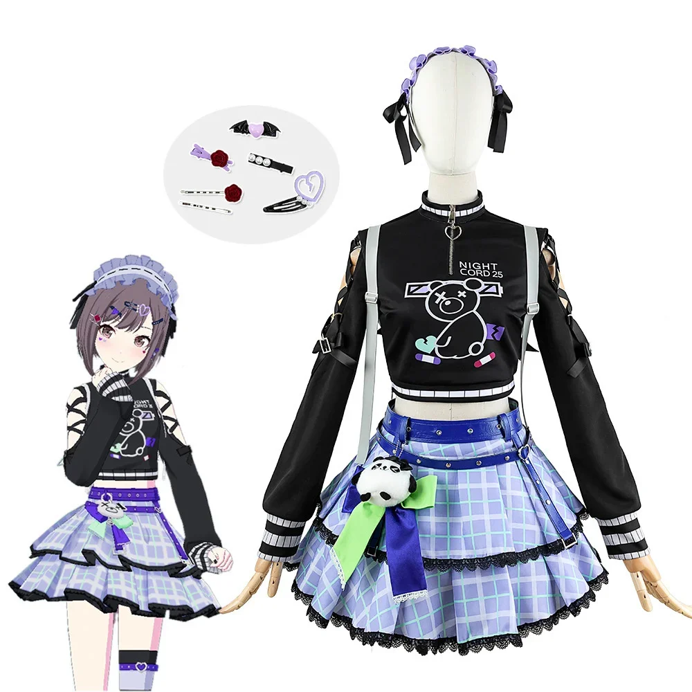 Project Sekai Colorful Stage 25 o'clock Nightcord Akiyama Mizuki Shinonome Ena Asahina Mafuyu Yoisaki Kanade Cosplay Costume