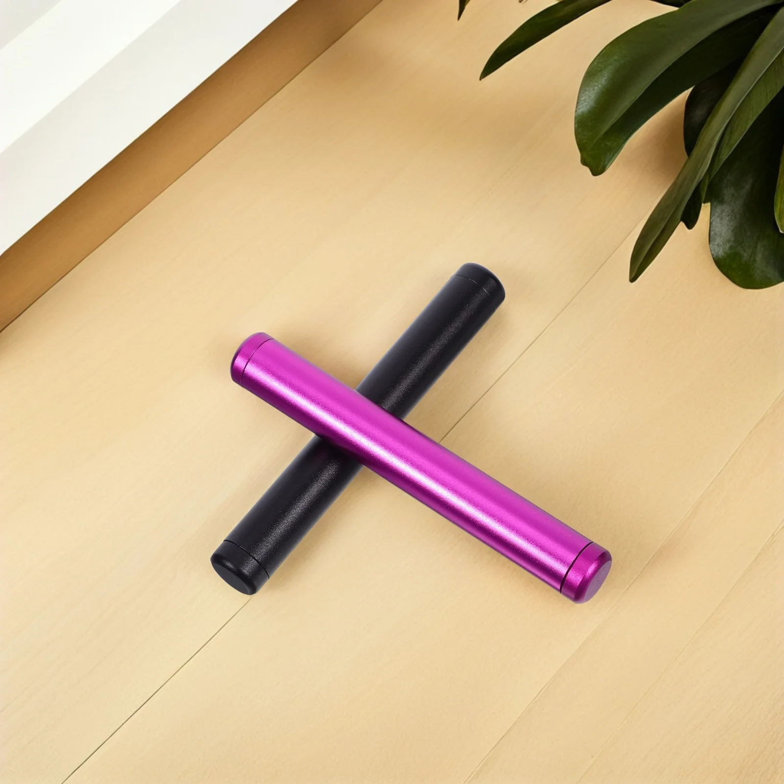 2pcs Aluminum Alloy Storage Tube Hidden Waterproof Container For Portable Travel Safe Cases Lockable Cash Box