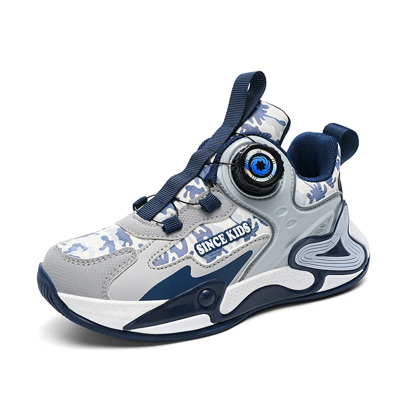 

Tenis Child Shoes Casual Sneaker for Boy Kid Shoes Rotating Buttons Running Shoes for Girl Soft Sole Mesh Braeathable Sneaker