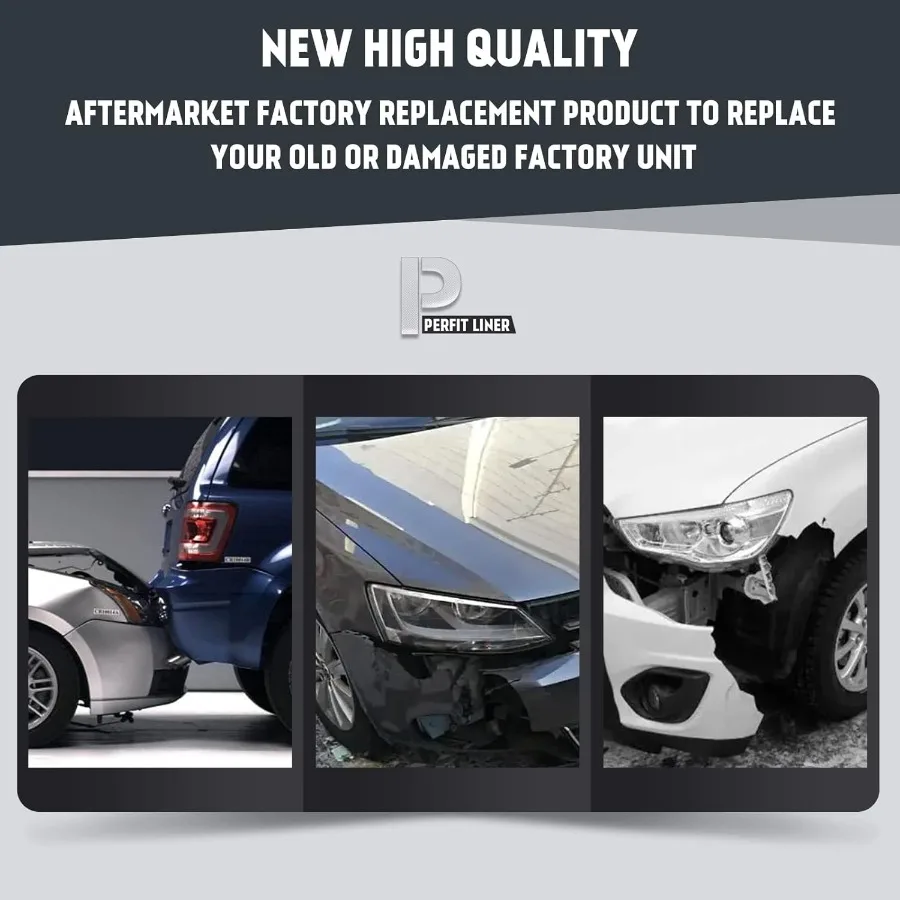 Copertura superiore paraurti anteriore nera compatibile con Chevrolet Silverado 1500 2500 3500 1999-2002 Suburban Tahoe 2000-2006 GM1051103