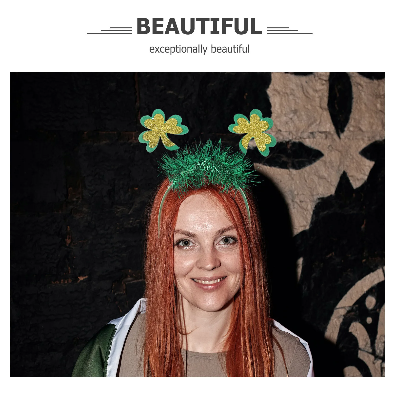 

Набор из 8 повязок на голову для вечеринок, аксессуары для волос на День Святого Патрика, мягкие и легкие, для танцев, свадеб и праздников