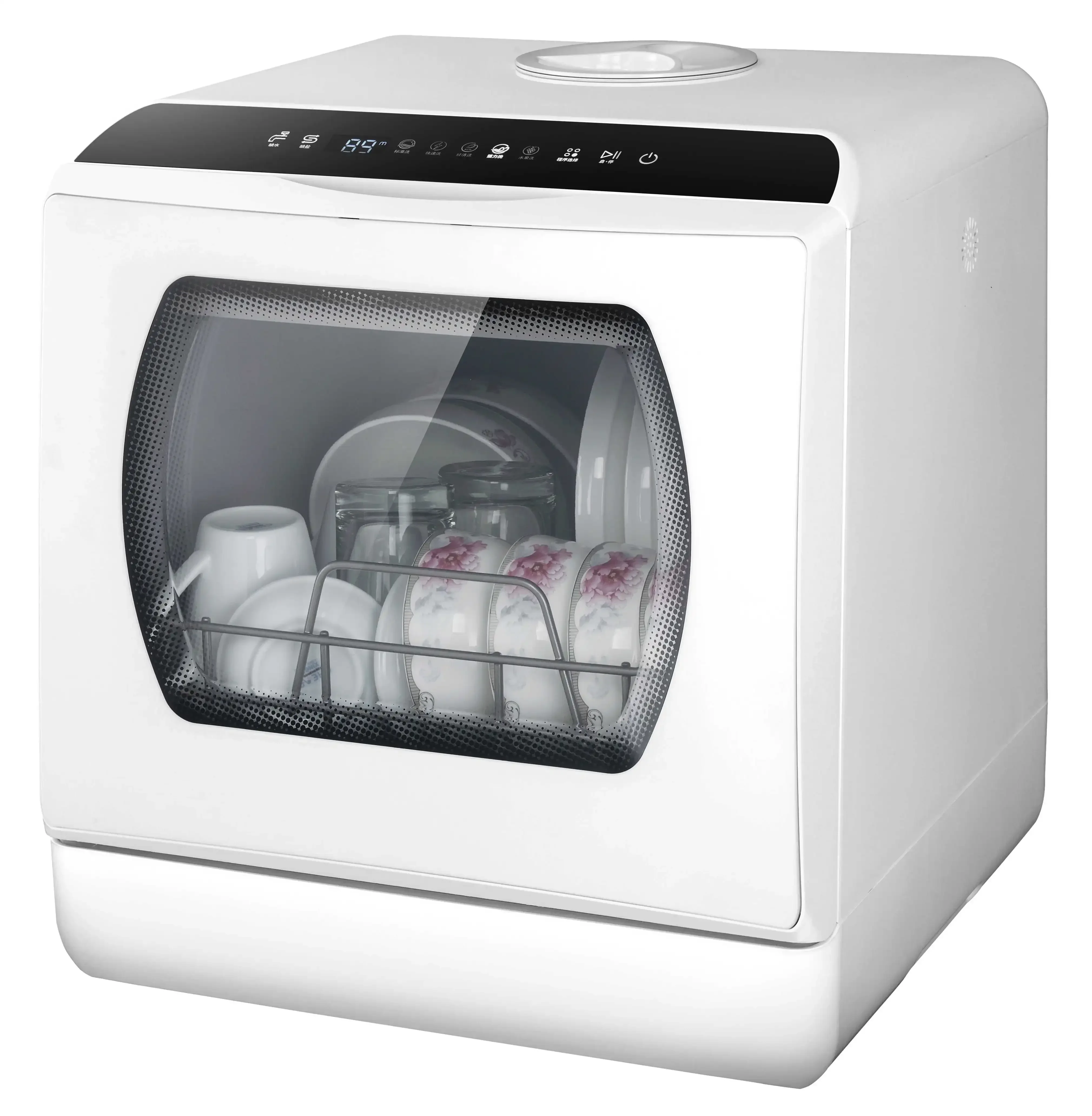 Installation Free  Household Mini  with Water Tank Portable RV Fully Automatic Dishwasher Factory