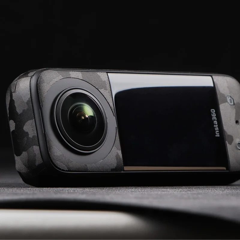 3M Materail Camouflage Circuit black Anti-Scratch PVC Stickers Protective Film for Insta360 X3 Full Body Protector Decal Wrap